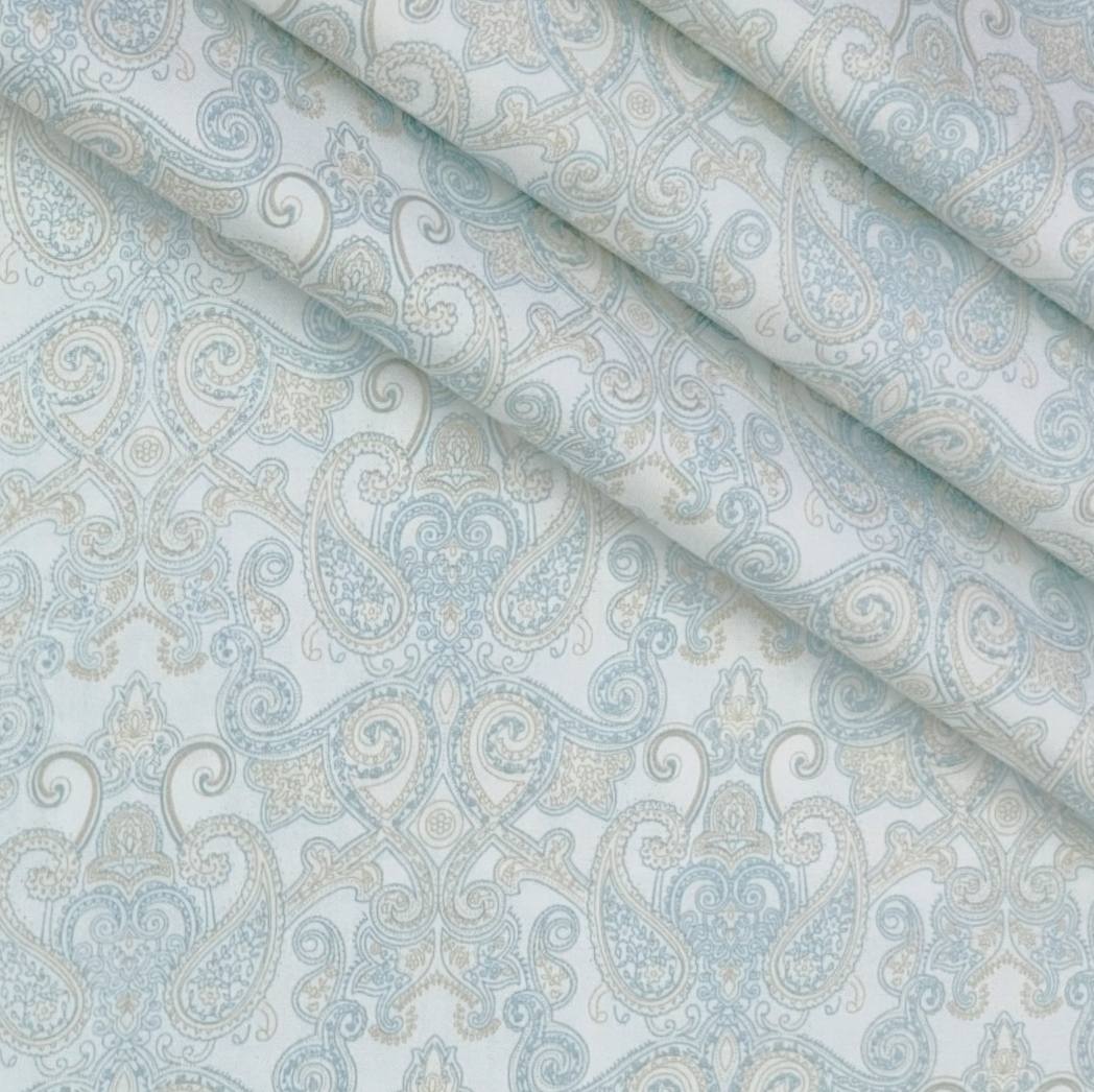 Shirt Fabric Raymond 100% Giza Cotton Premium Print Colour Pistachio Green